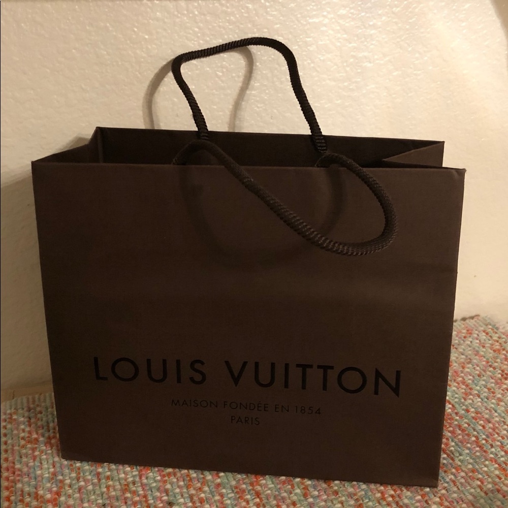 SOLD Louis Vuitton Classic Paper Shopping Bag - Picture 6 of 8